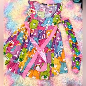 Rare carebear dress and matching socks